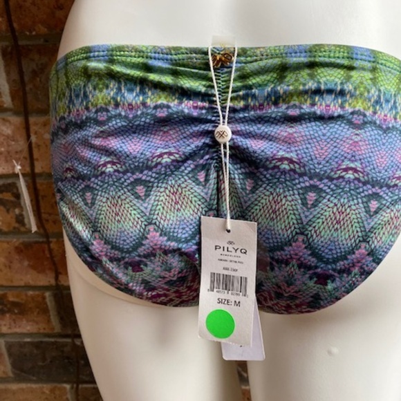 Pilyq Other - Pilyq Python Print Bikini Bottom Size Medium